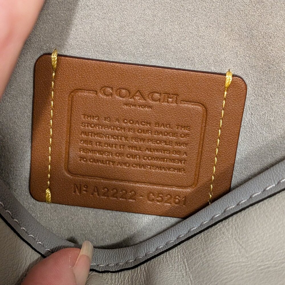 Coach Soft Tabby in Dove Gray - Picture 11 of 16